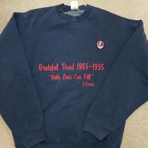 Greatfull Dead embroidered sweatshirt xl